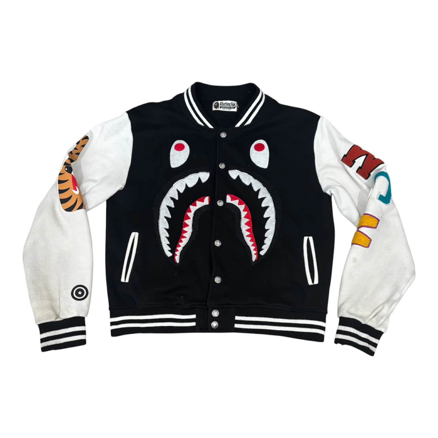 A Bathing Ape Shark Varsity Jacket