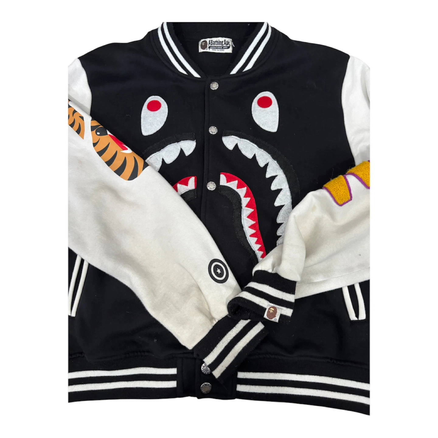 A Bathing Ape Shark Varsity Jacket - photo 3