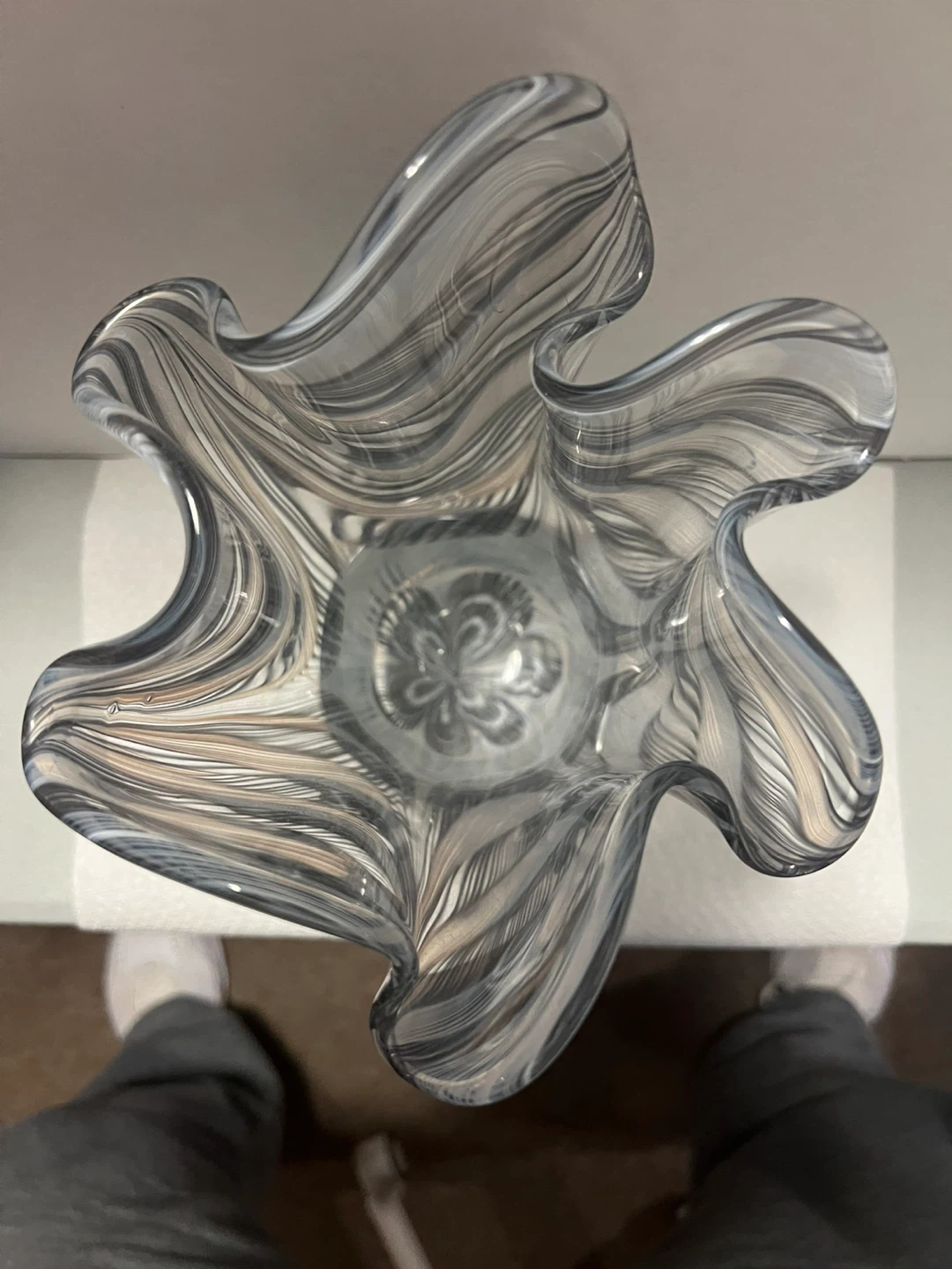 Large 11” Neman Belarus Crystal Vase - photo 5