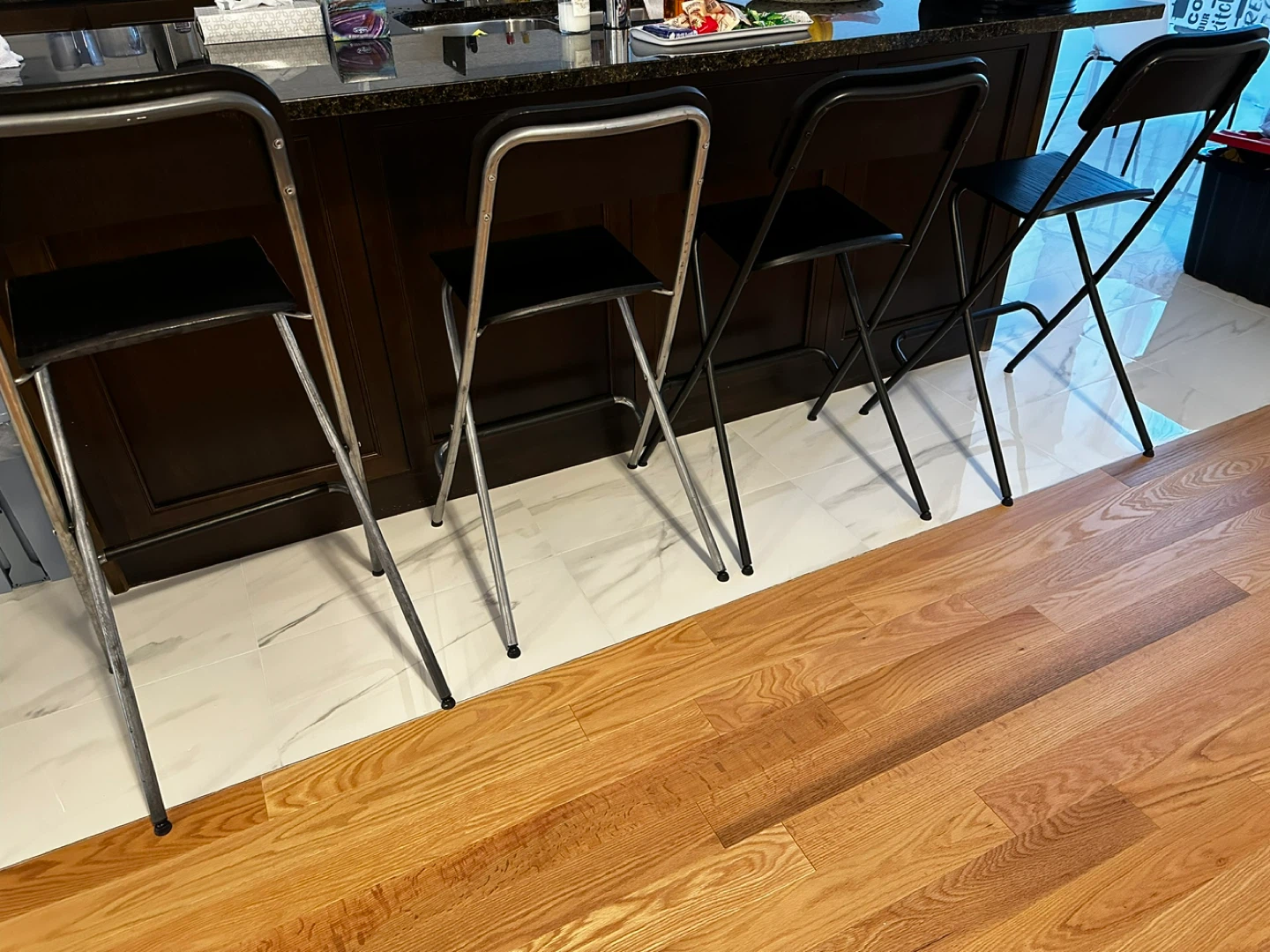 IKEA 4 Black Folding Bar Stool - photo 5