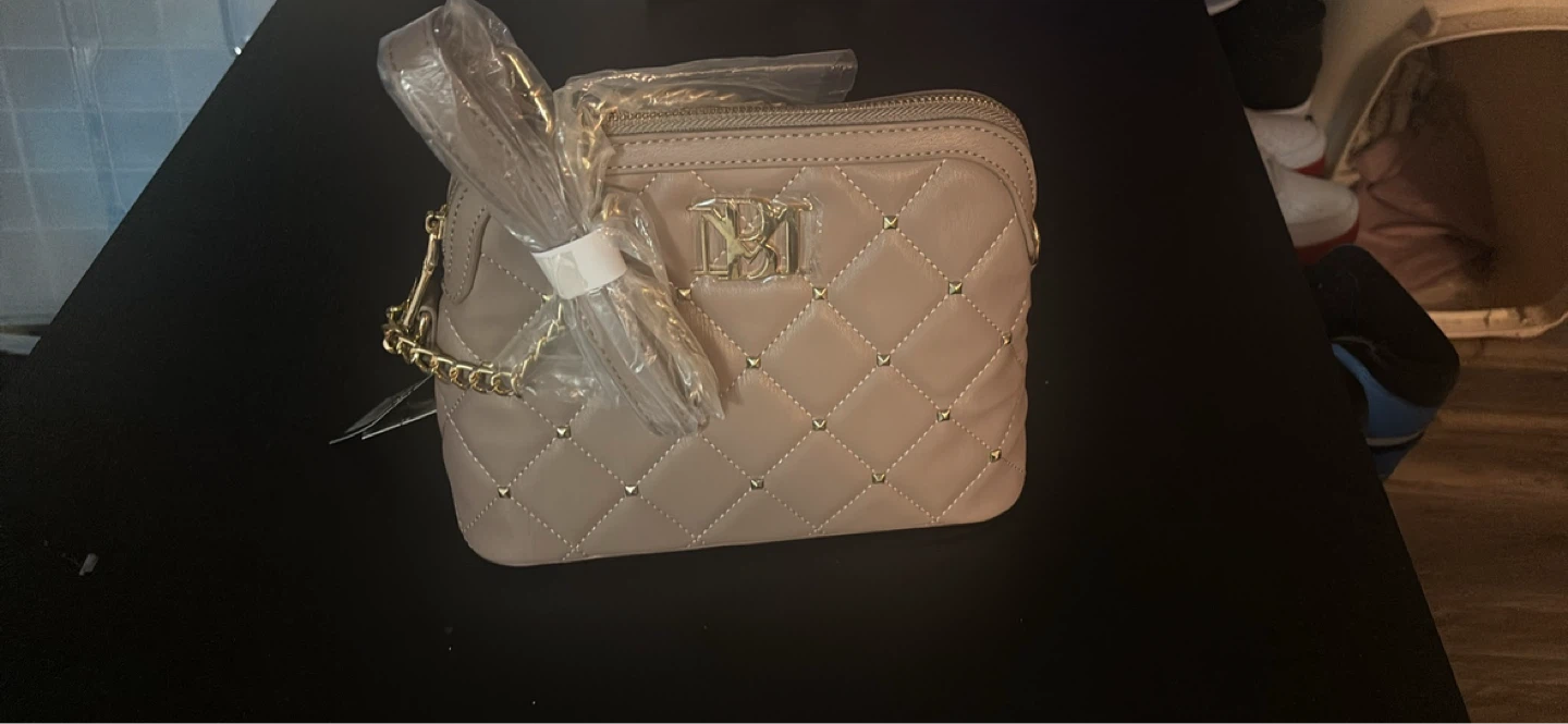 Badgley mishka Quilted Dome Crossbody Bag Taupe - photo 2