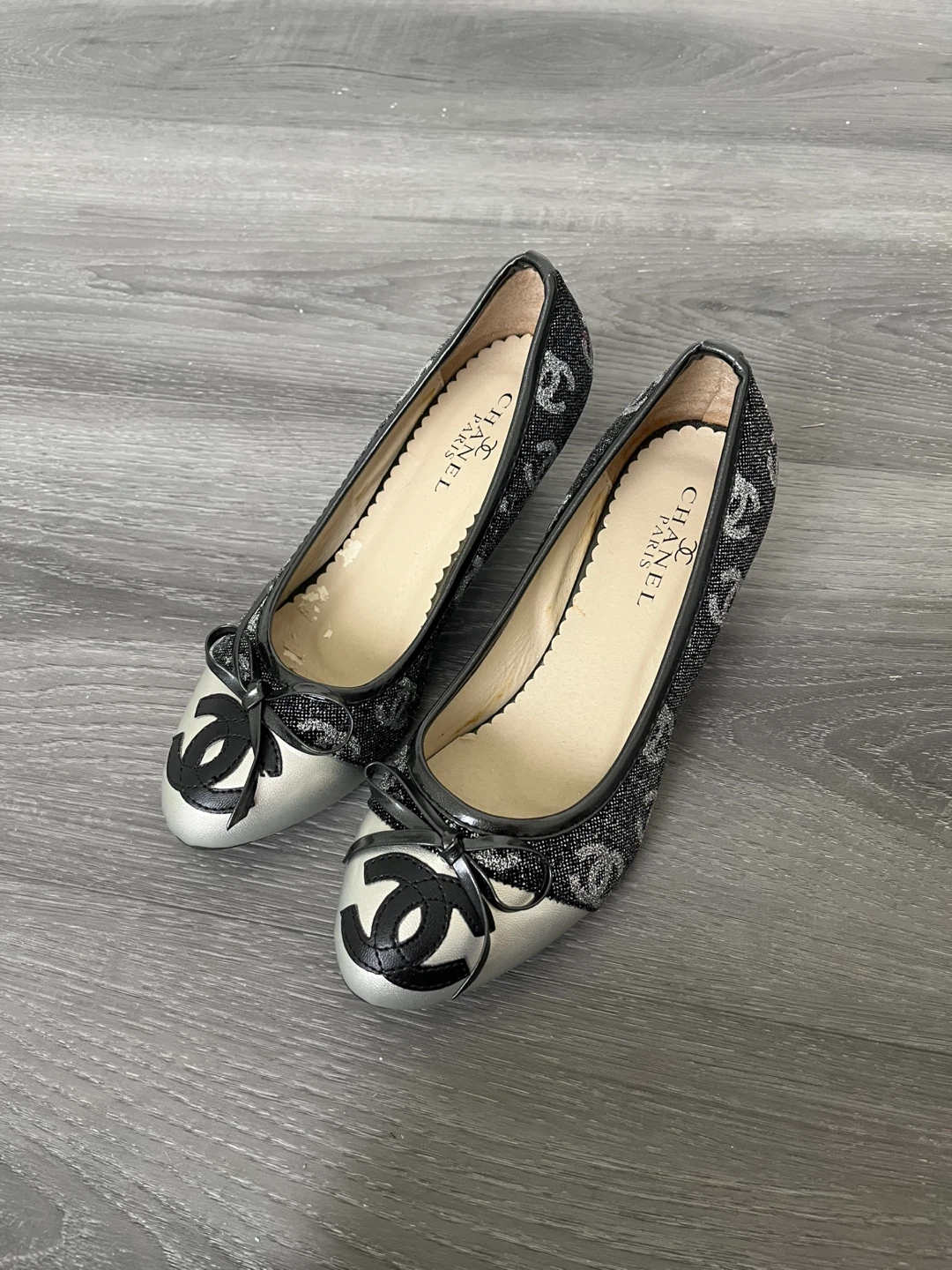 Chanel Paris Ballet Flats - Size 36