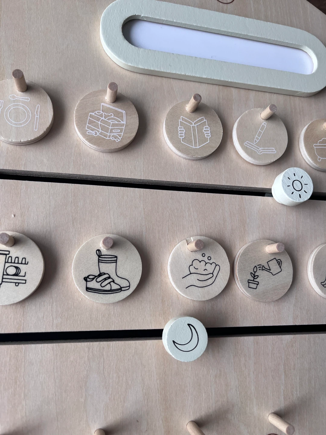 Coco Village Wooden Routine Chart - photo 3
