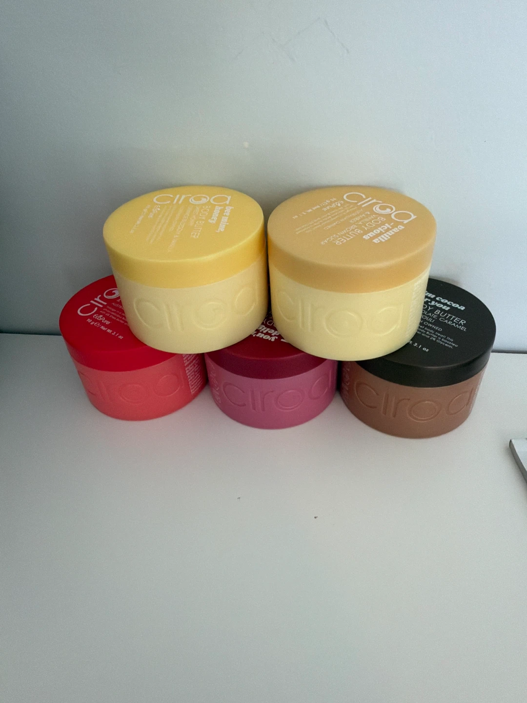 5 CIROA Body Butter 3.1 oz each