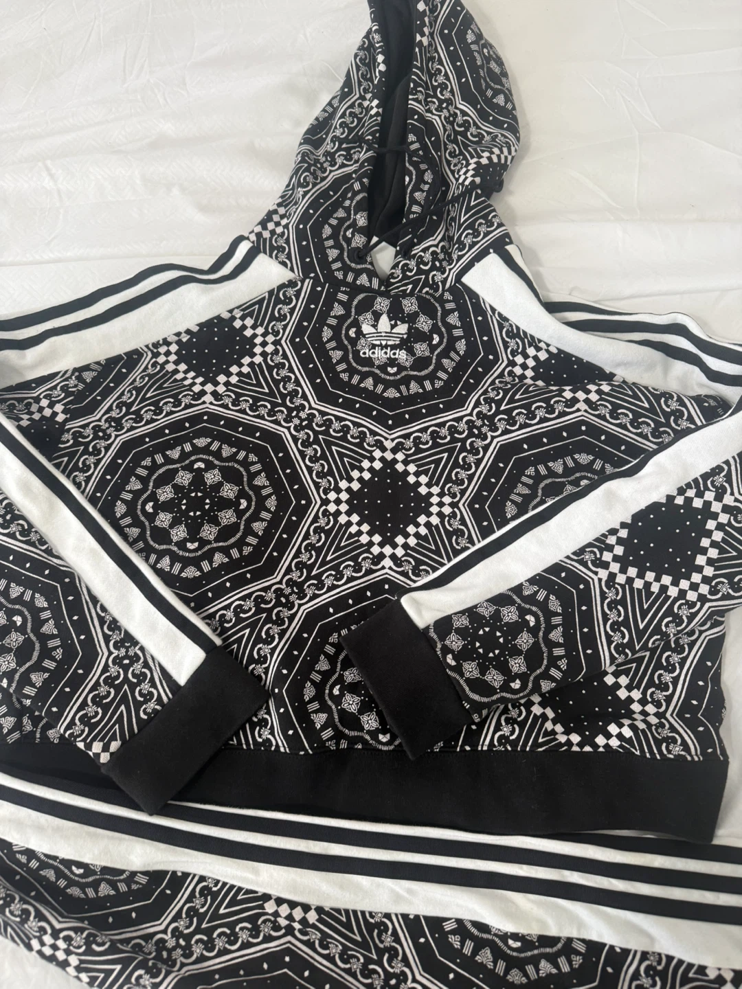 Adidas Bandana Print Tracksuit Set - Size S - photo 3