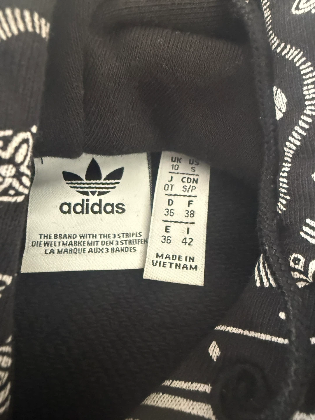 Adidas Bandana Print Tracksuit Set - Size S - photo 5