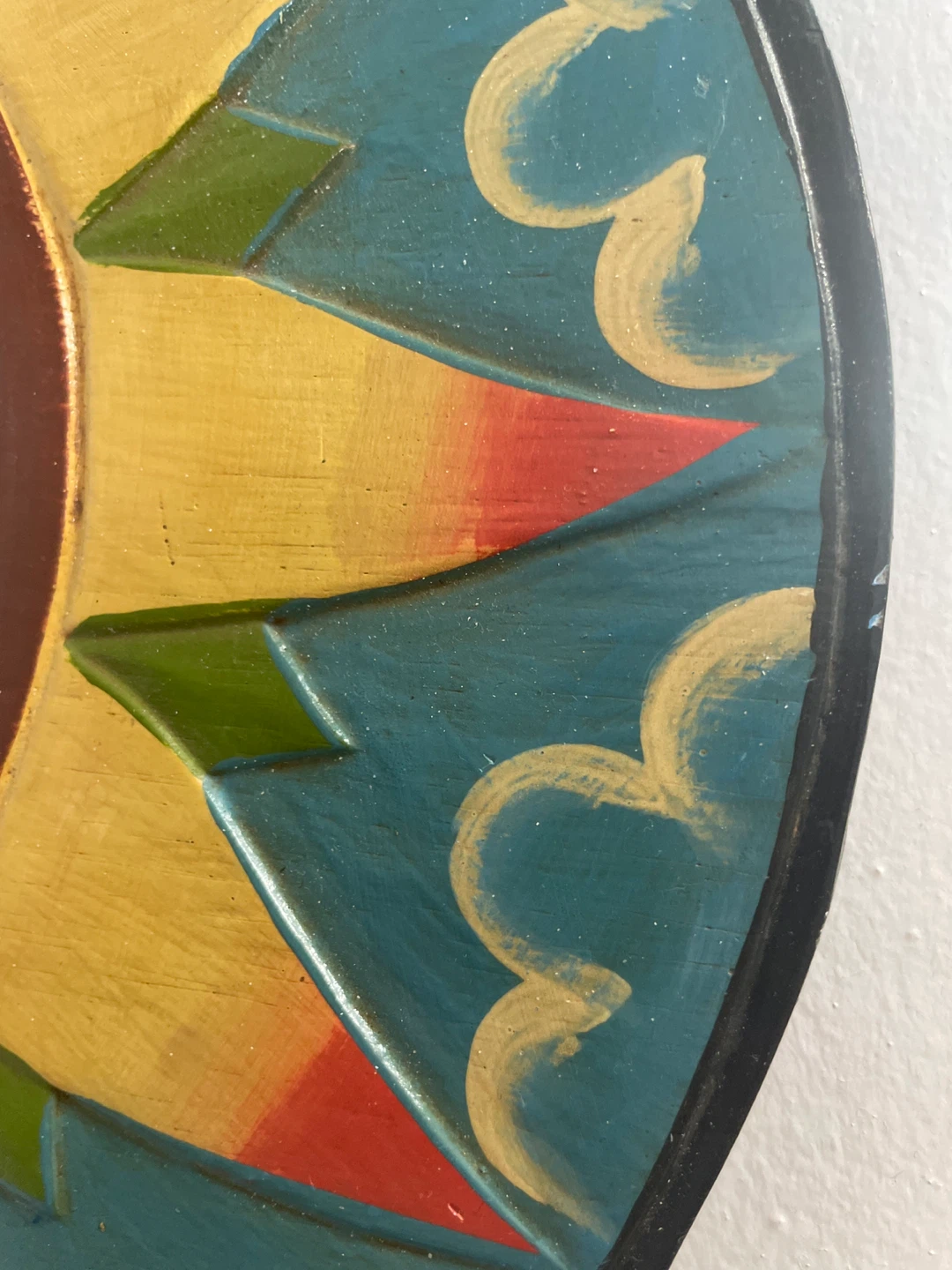 Decorative Sunburst Round Mirror - photo 2