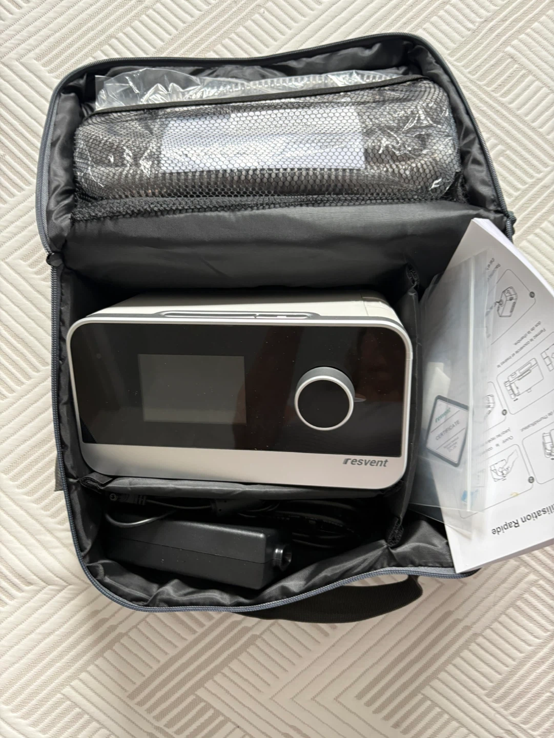 ResVent CPAP Machine with Bag - photo 3