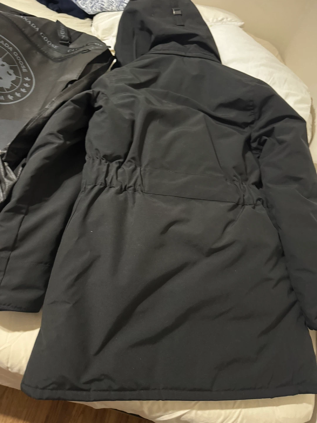 Canada Goose Black Down Parka Jacket - photo 4