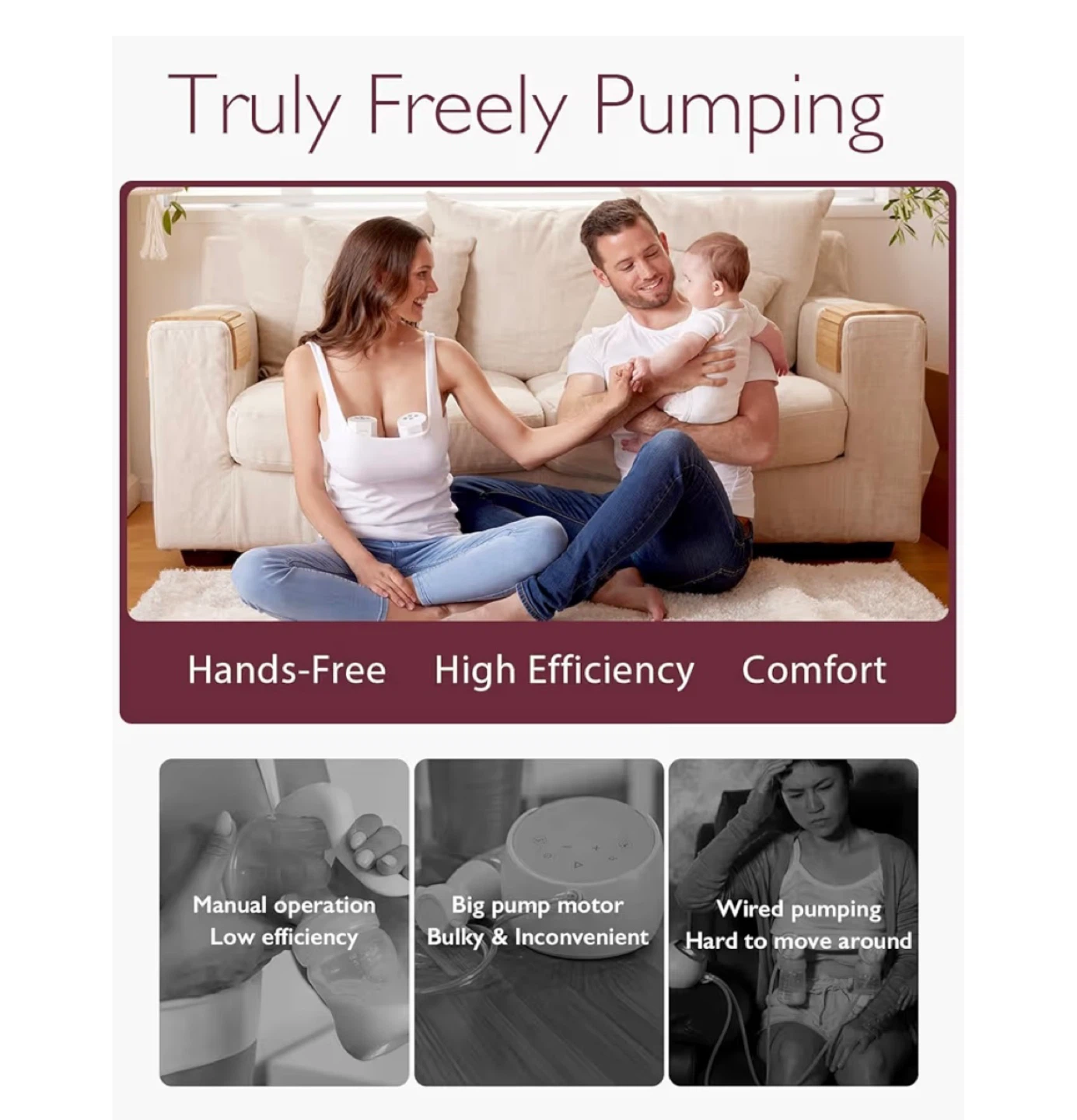 Momcozy Wearable Breast Pump - photo 3