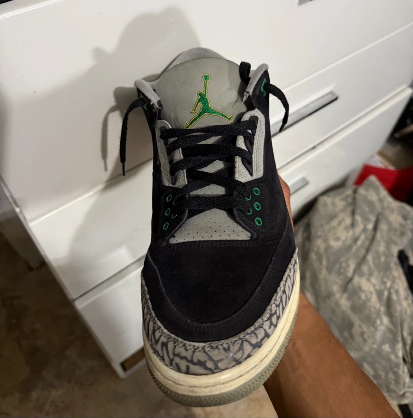 Air Jordan 3 Retro pine green - photo 2