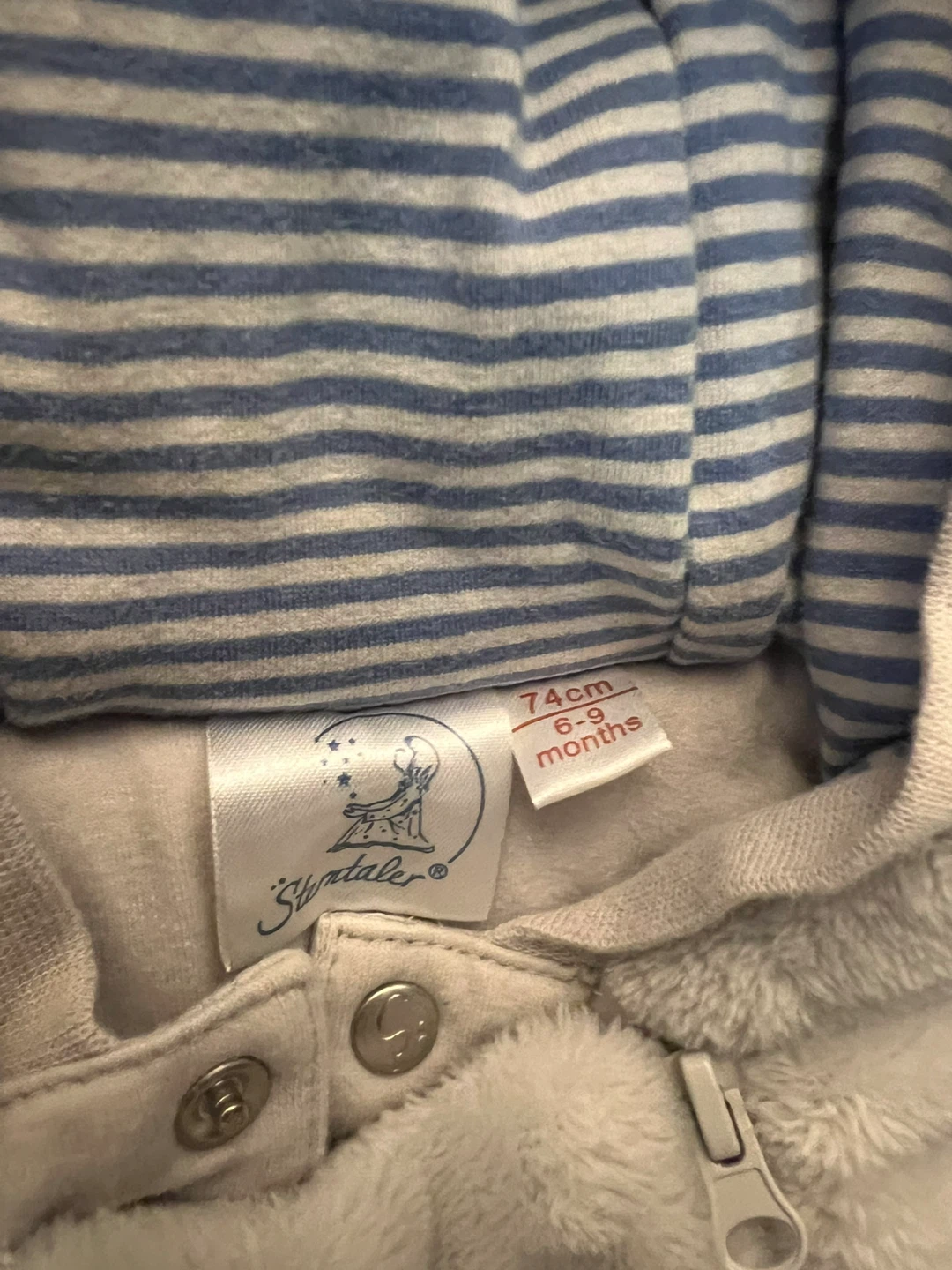 Sterntaler Baby Snowsuit 6-9 Months - photo 3