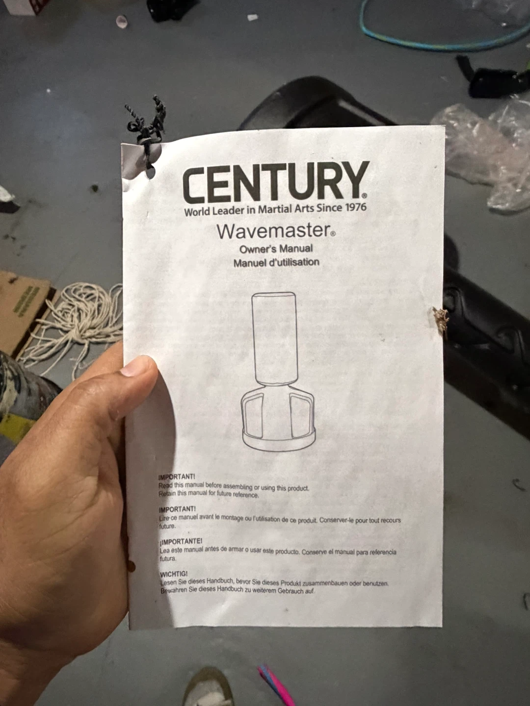 Century Wavemaster Original Training Bag - photo 2
