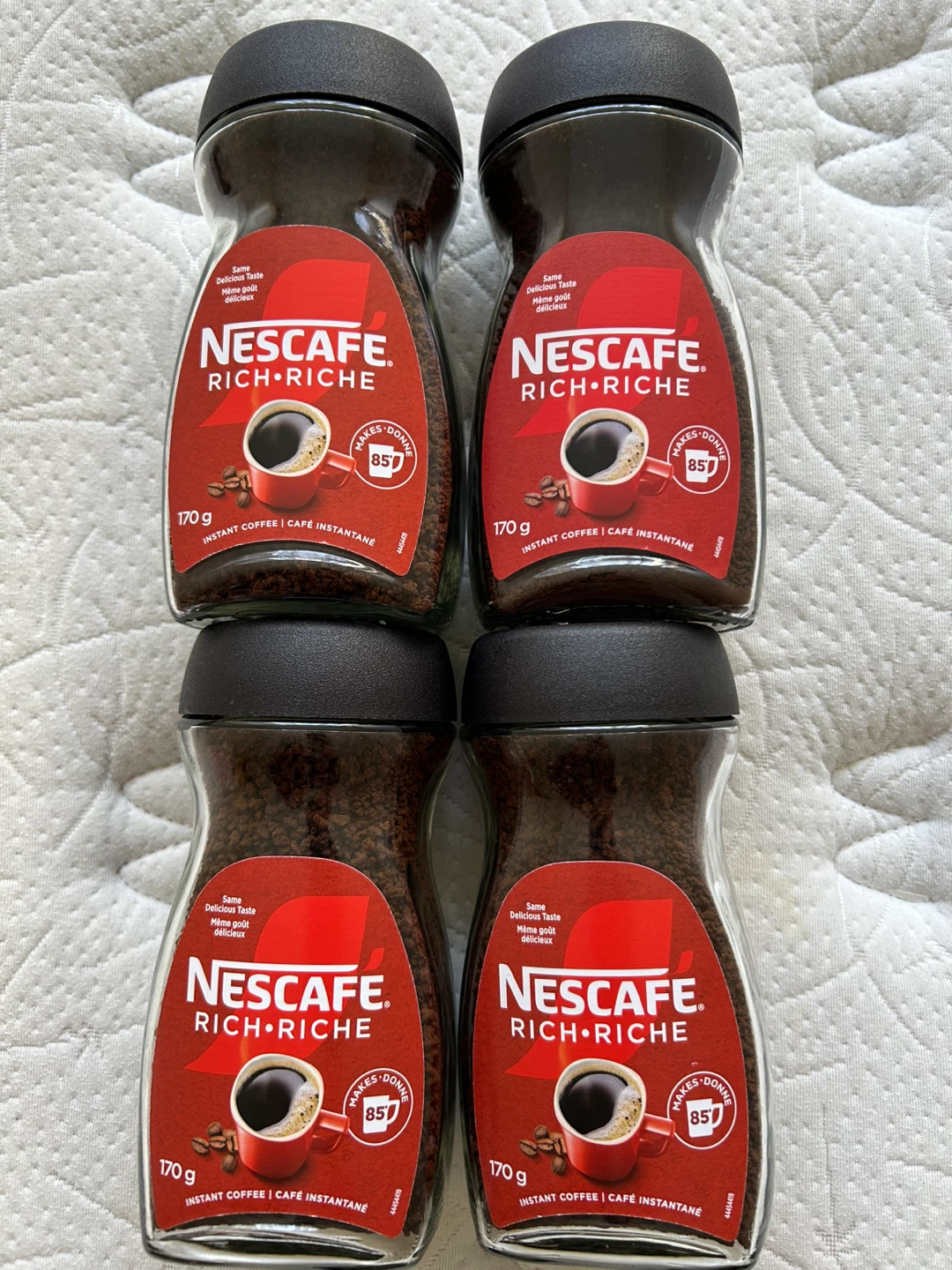 NESCAFÉ instant coffee (4 Jars)