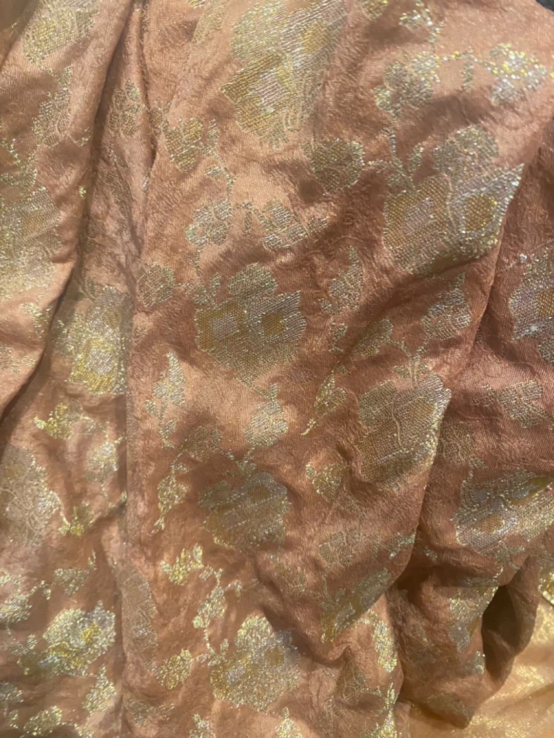 Embellished Peach Kameez - photo 3