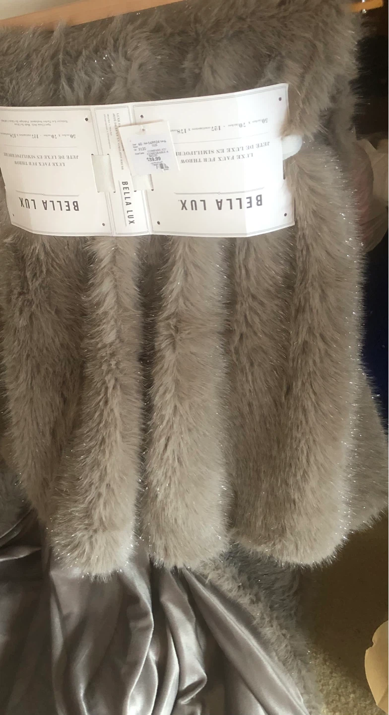 Luxe Faux Fur Throw - 50" x 70" - photo 5