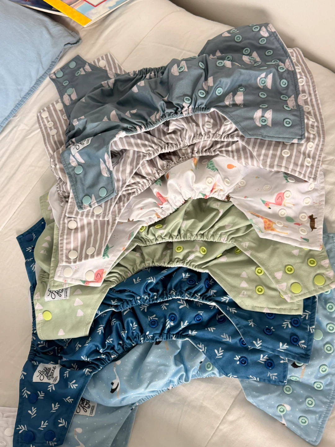 Cloth Diaper Bundle - 30 diapers, inserts and liners - photo 2