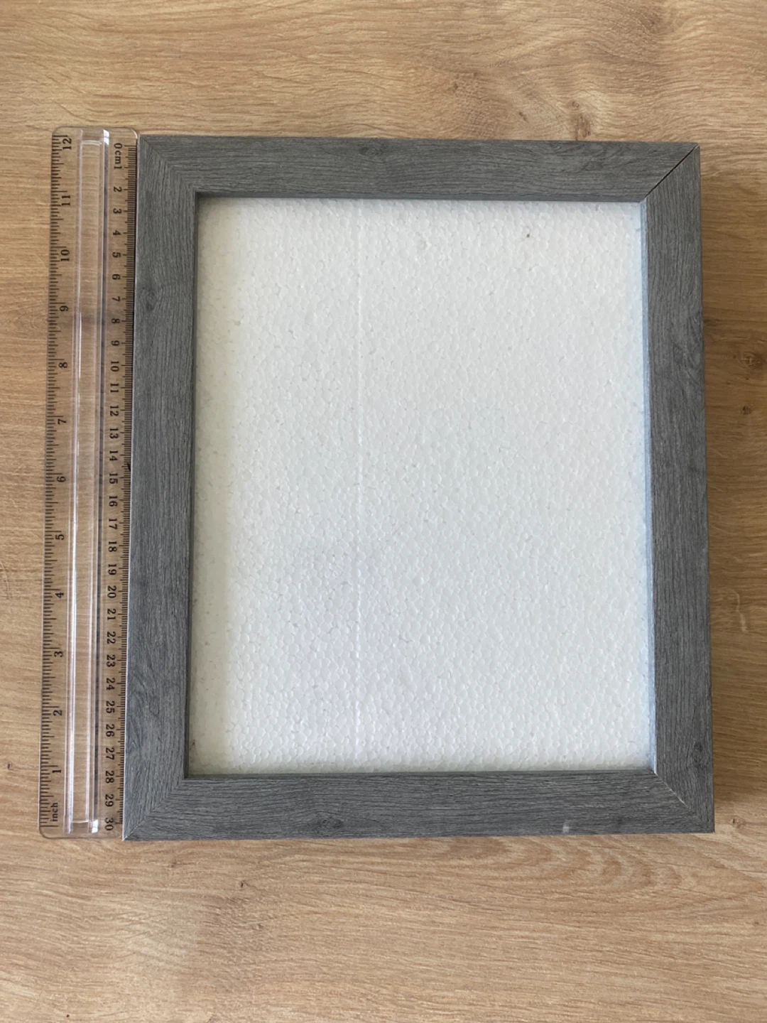 Grey Wooden Photo Frame