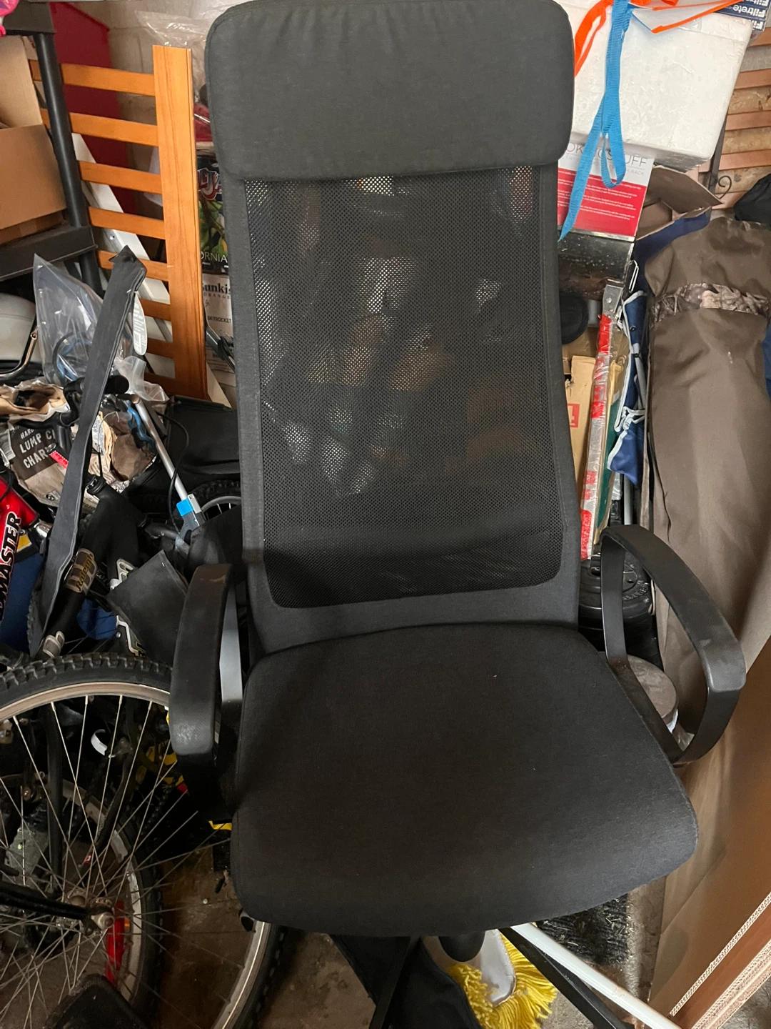 Black Mesh Office Chair - photo 3