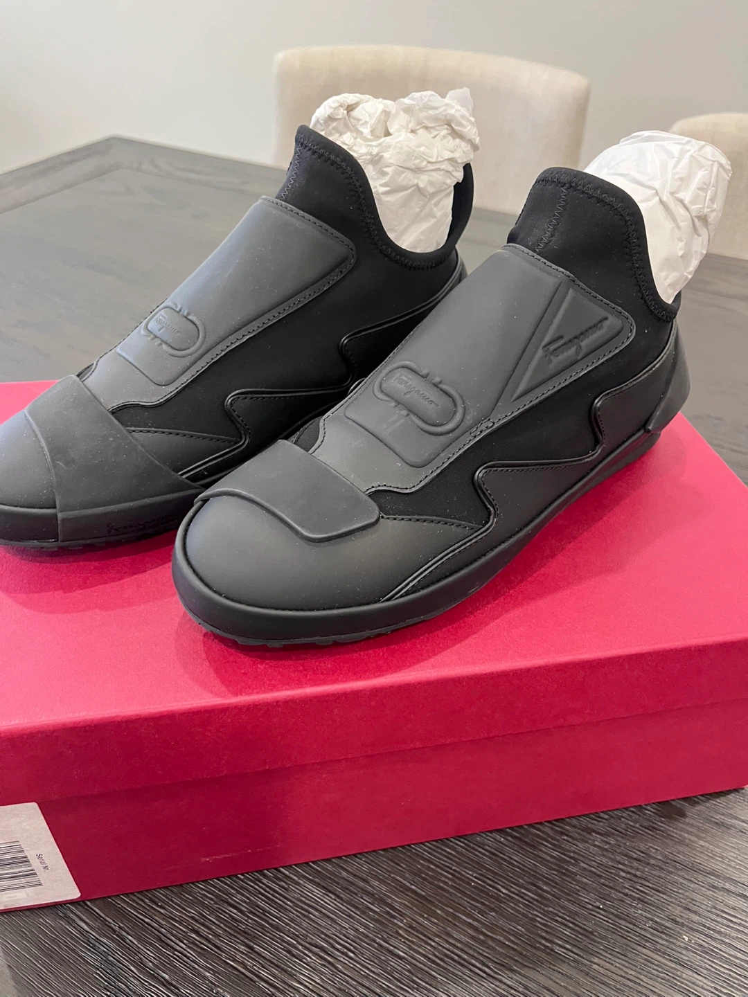 Salvatore Ferragamo Niobe Sneakers - Black - photo 3