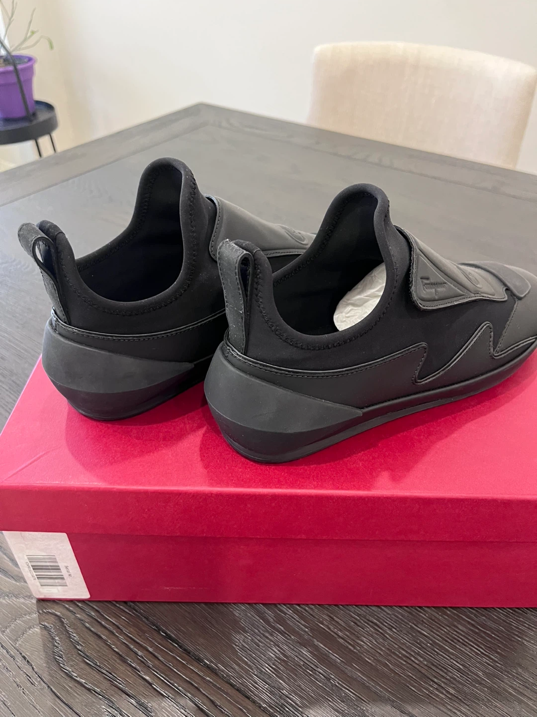 Salvatore Ferragamo Niobe Sneakers - Black - photo 4