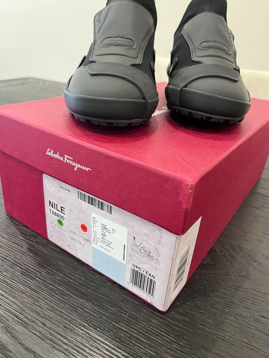Salvatore Ferragamo Niobe Sneakers - Black - photo 5
