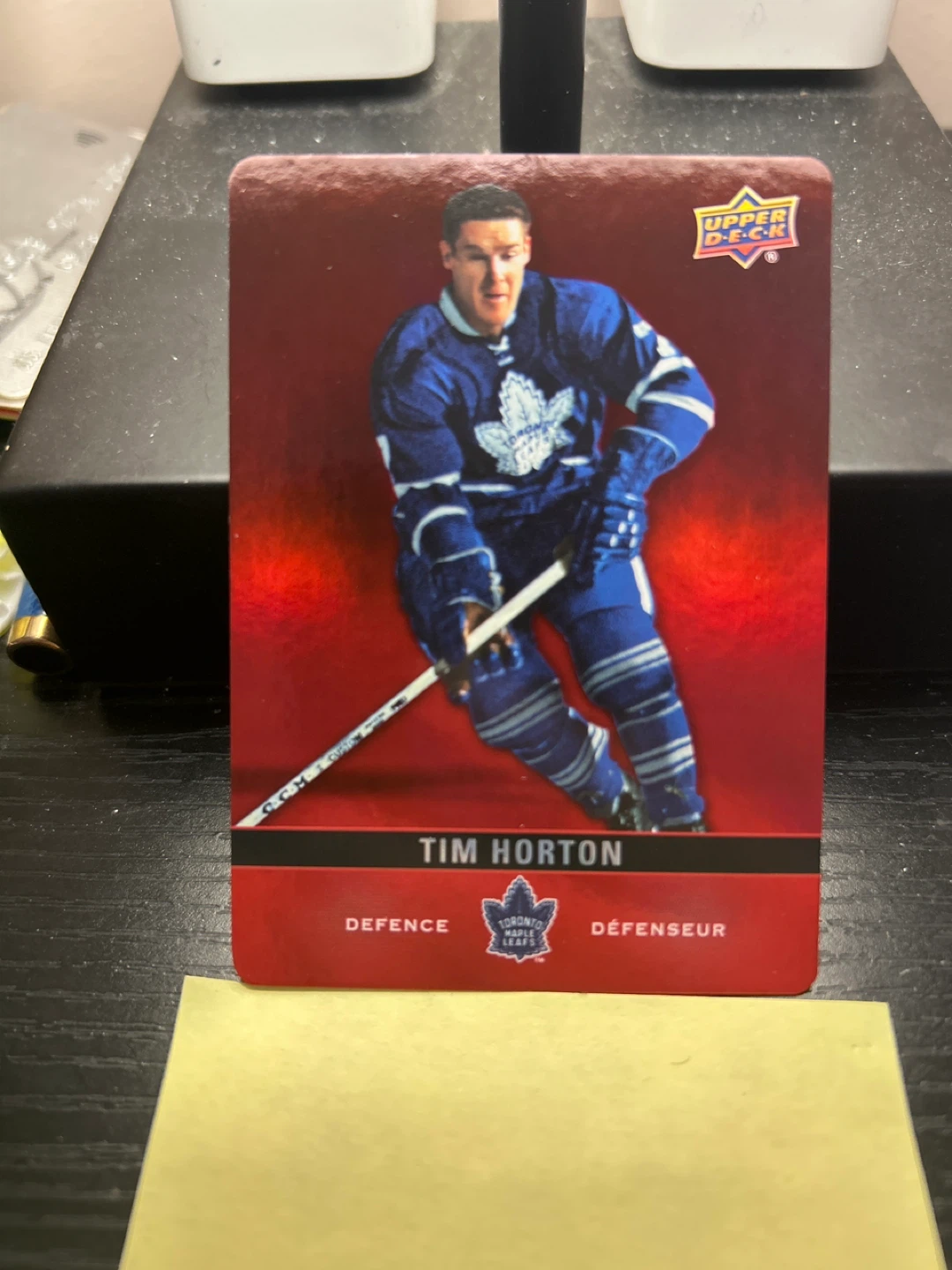 Tim Horton Toronto Maple Leafs Hockey Card - Upper Deck