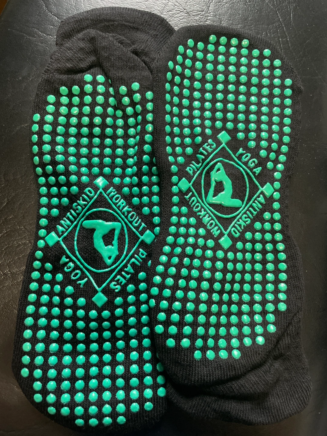 Workout Pilates Yoga Antiskid Grip Socks - photo 3