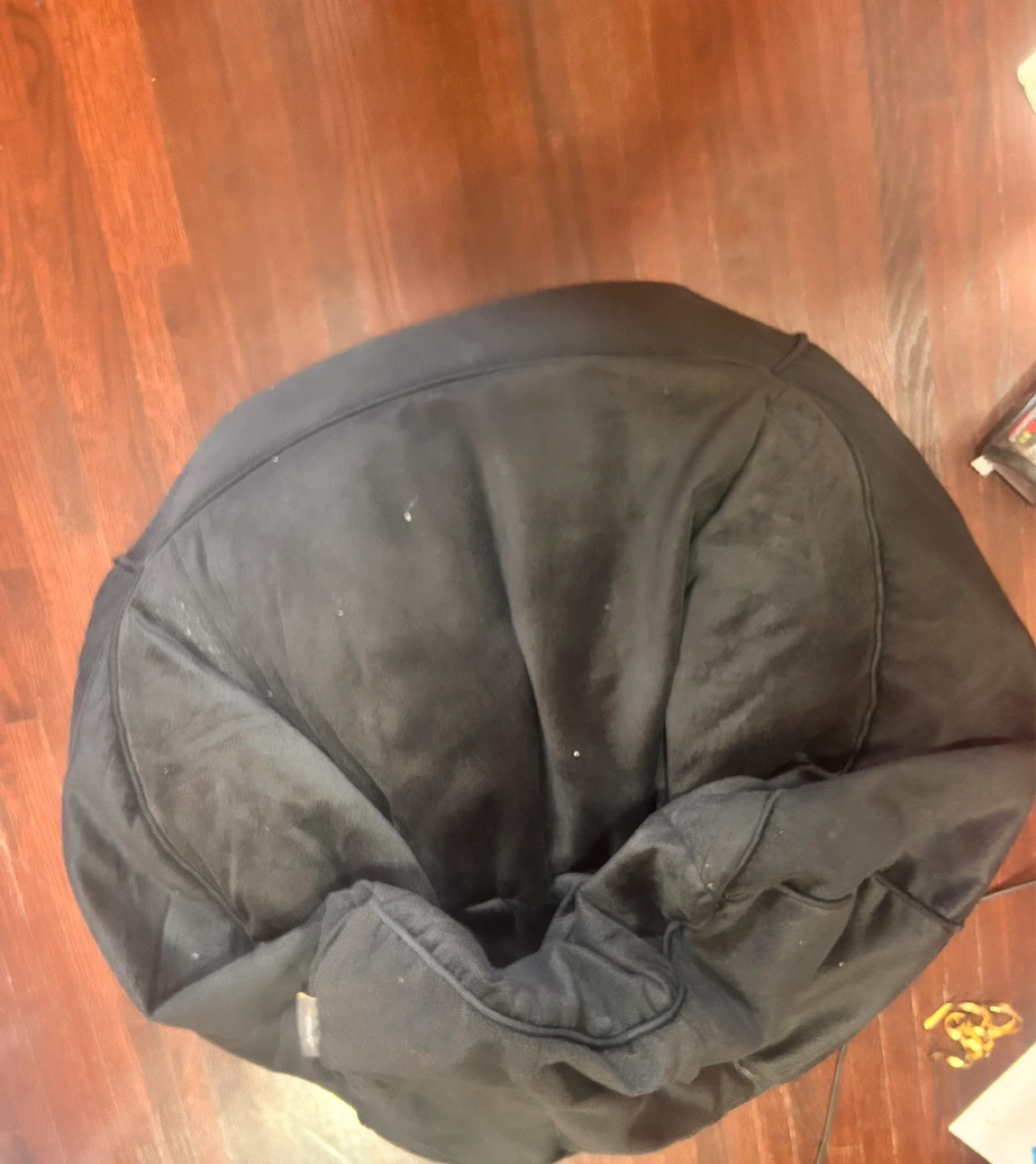 Black Bean Bag Chair - photo 2