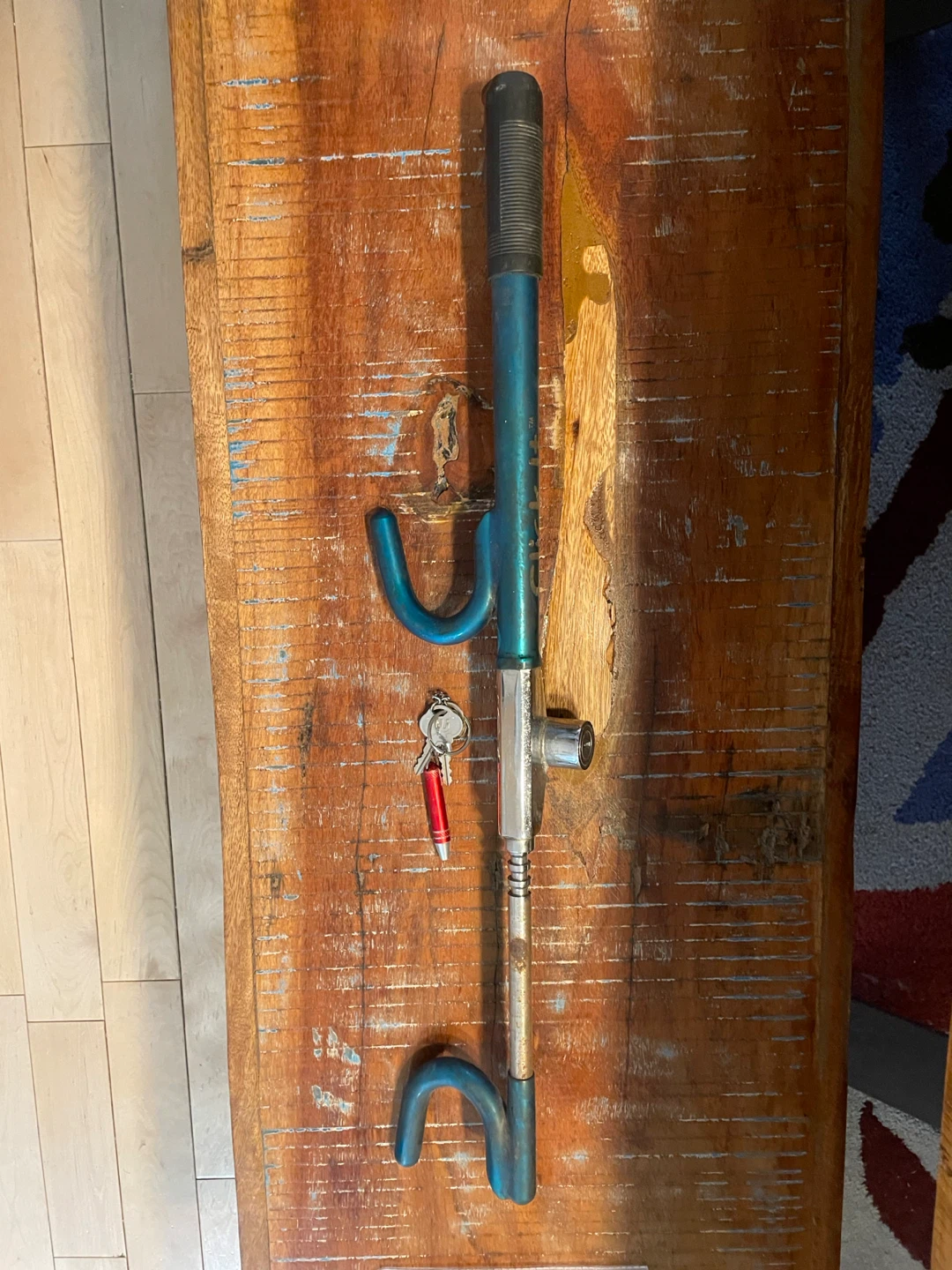Steering Wheel Lock with Keys