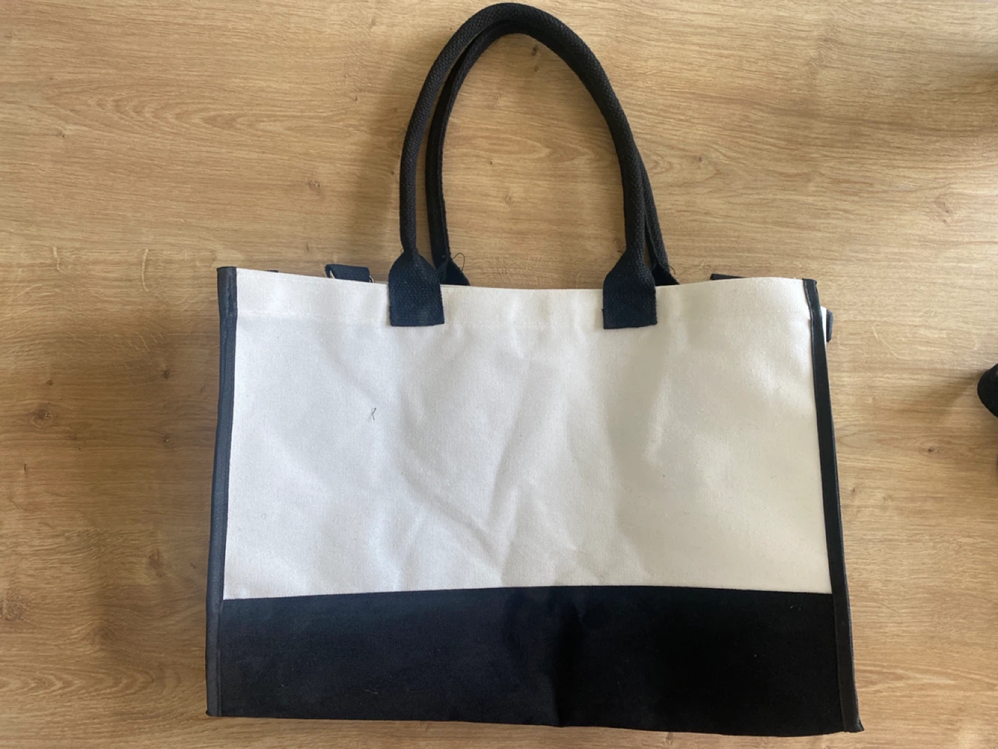 Canvas Tote Bag with Floral Book Design - photo 5