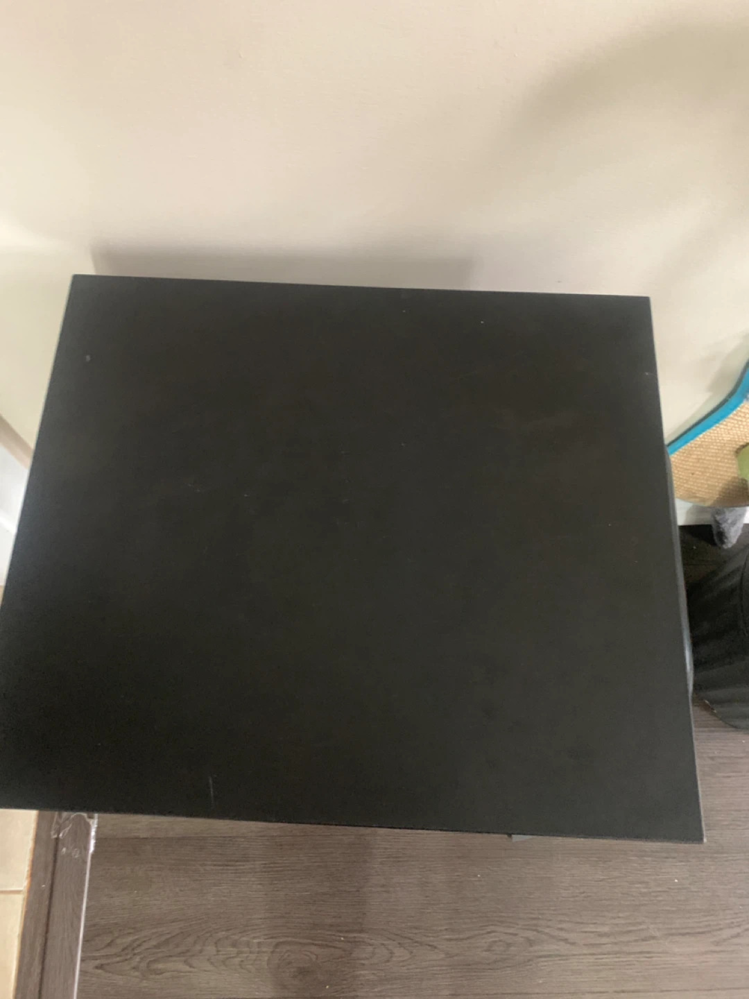 Ikea Black Night table with Shelf - photo 2