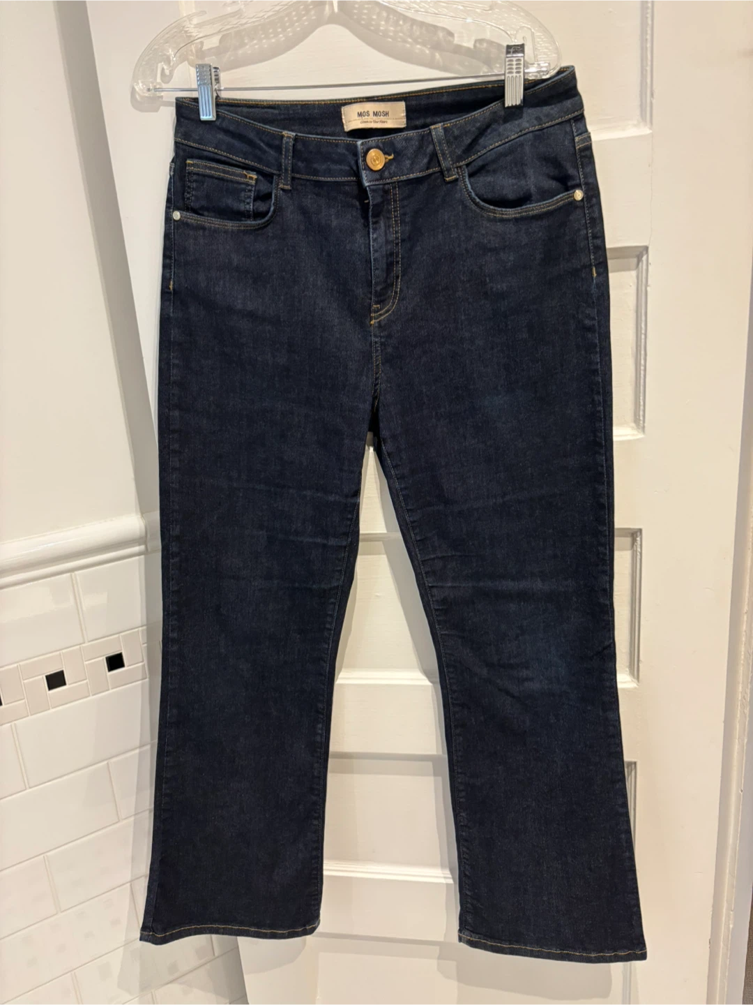 Mos Mosh Cecilia Cover Jeans - Flare Fit - Blue Denim - photo 2