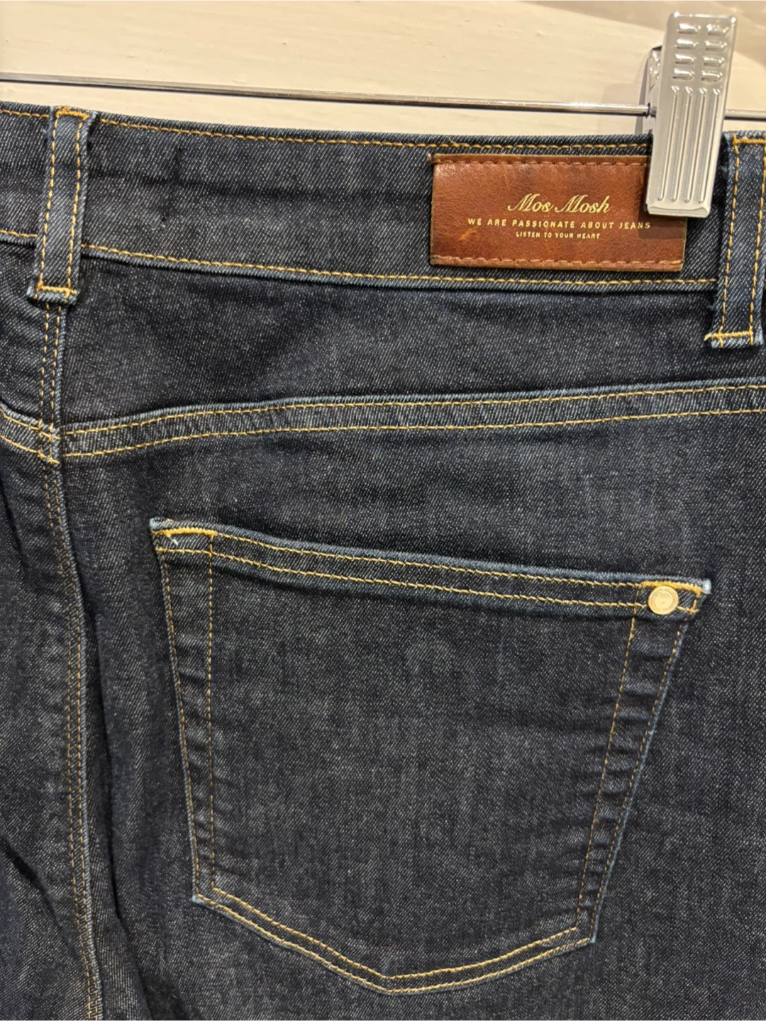 Mos Mosh Cecilia Cover Jeans - Flare Fit - Blue Denim - photo 4