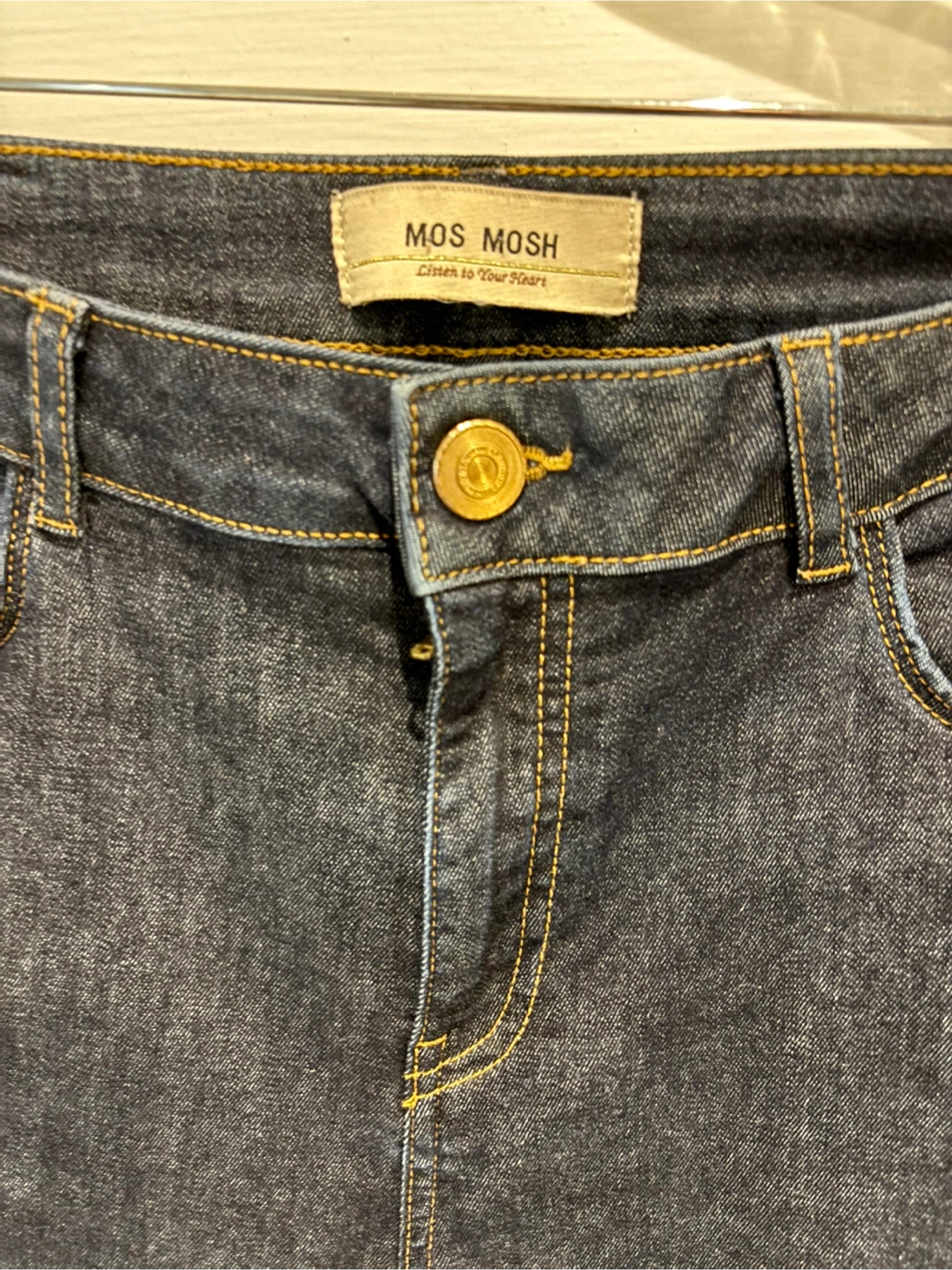 Mos Mosh Cecilia Cover Jeans - Flare Fit - Blue Denim - photo 5