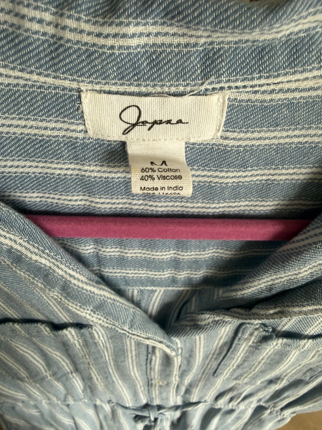 Japna Blue Striped  Shirt dress - photo 2