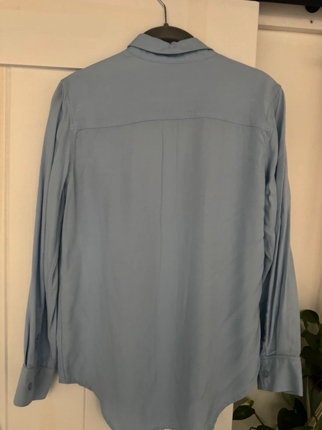 Talula Light Blue Long Sleeve Button-Up Shirt - XS - photo 3