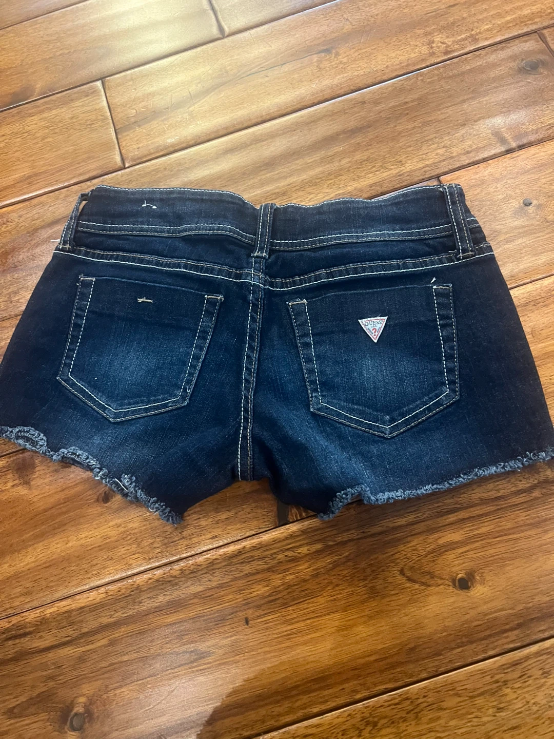 Guess Denim Shorts - Star & Stripe Design - photo 3