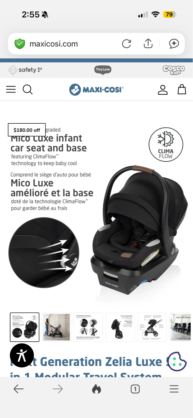 Premium kit with Maxi Cosi Zelia 5-in-1 travel system - photo 3