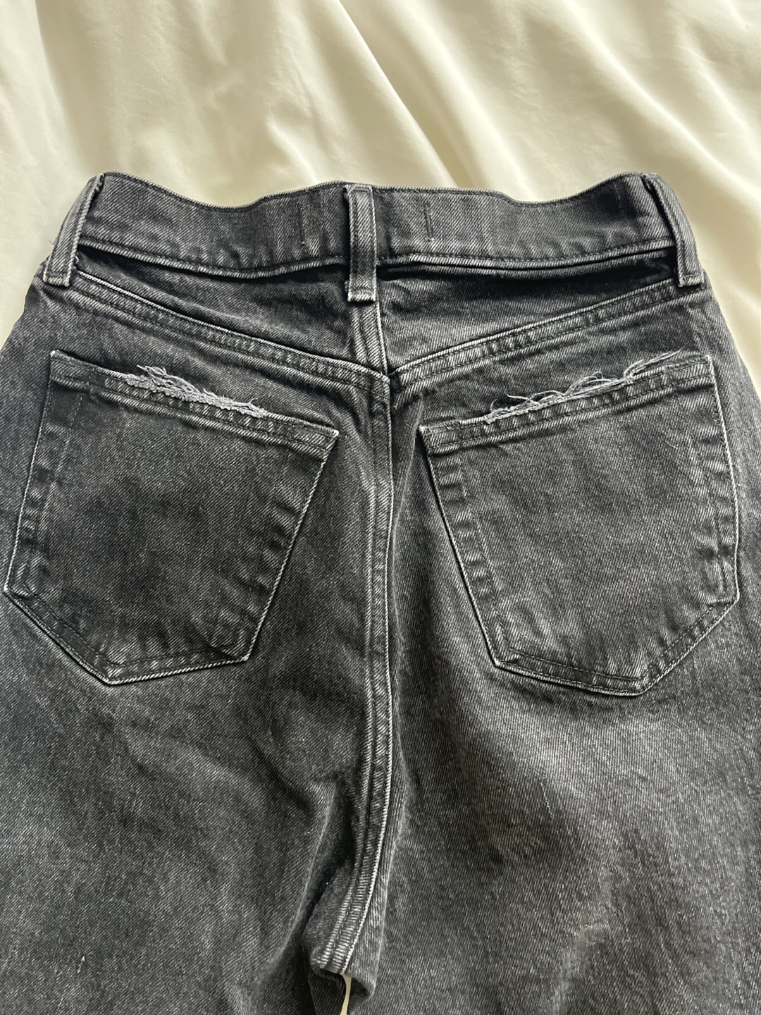 Abercrombie & Fitch Cross button curve love Black Denim Jeans - photo 3