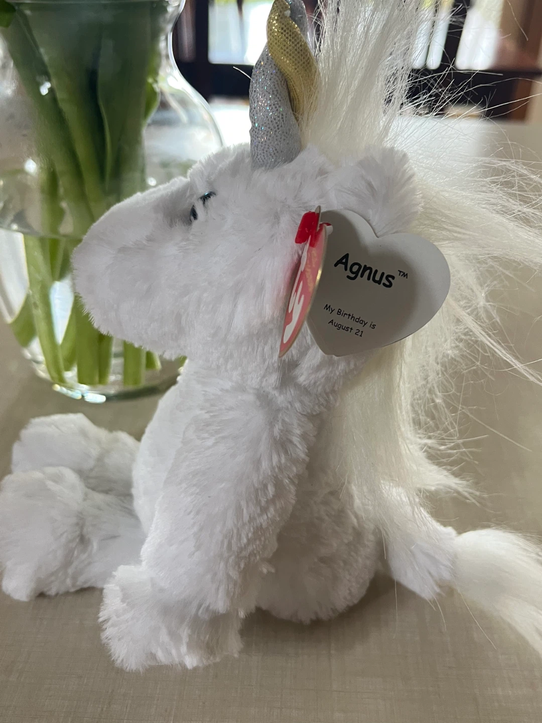 Ty Beanie Baby Agnus the Unicorn - photo 2