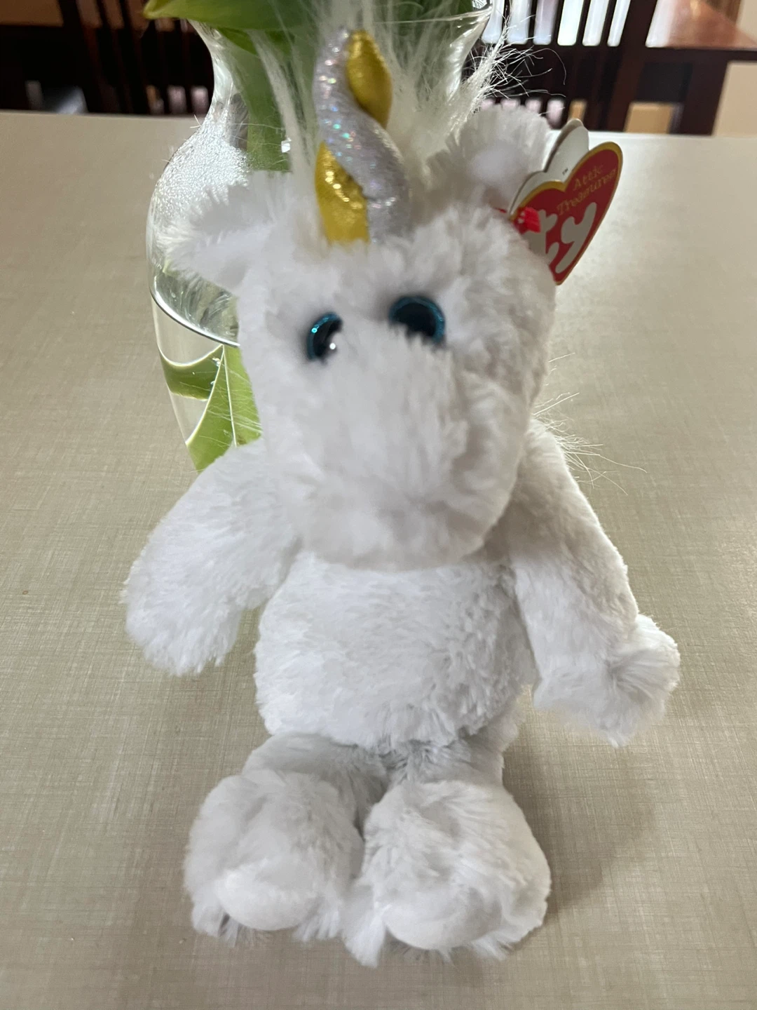 Ty Beanie Baby Agnus the Unicorn