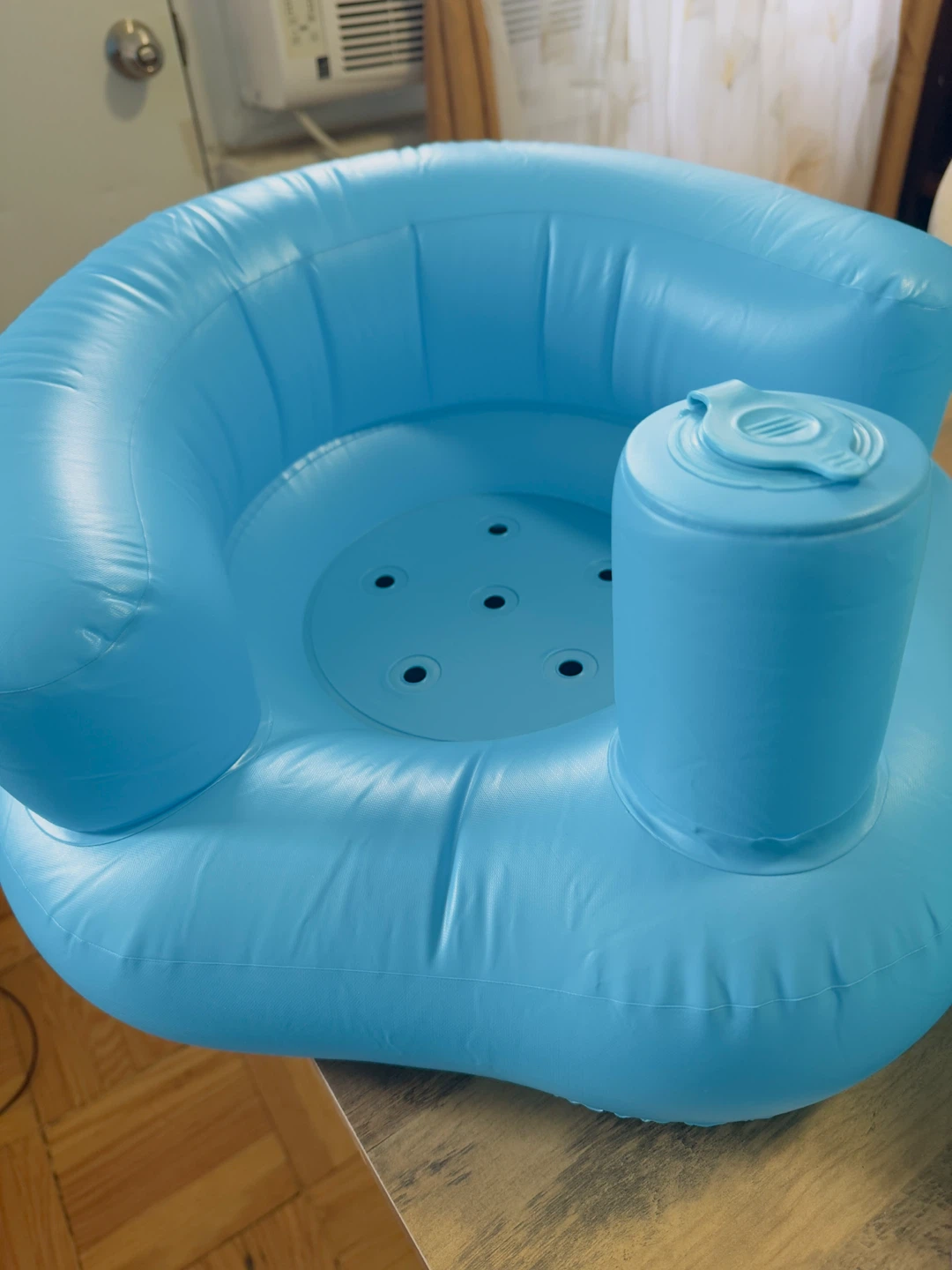 Blue Inflatable Baby Seat