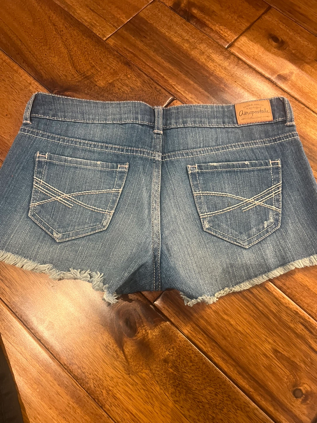 Aéropostale Denim Shorts with Polka Dots - photo 3
