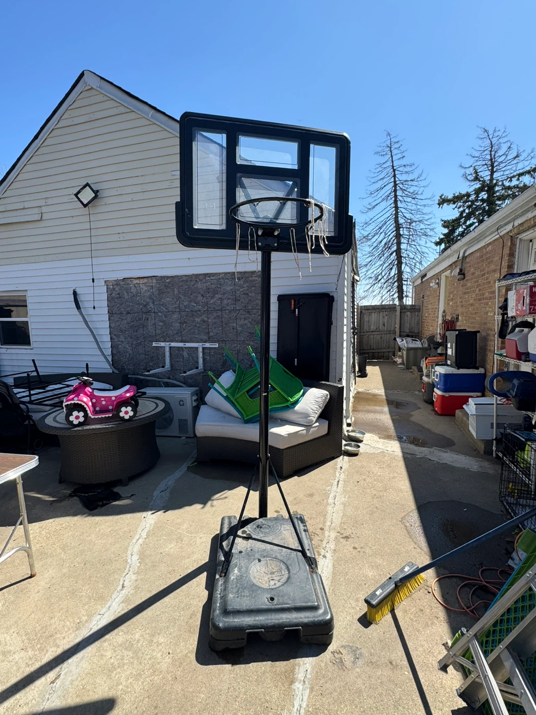 Adjustable Basketball Hoop