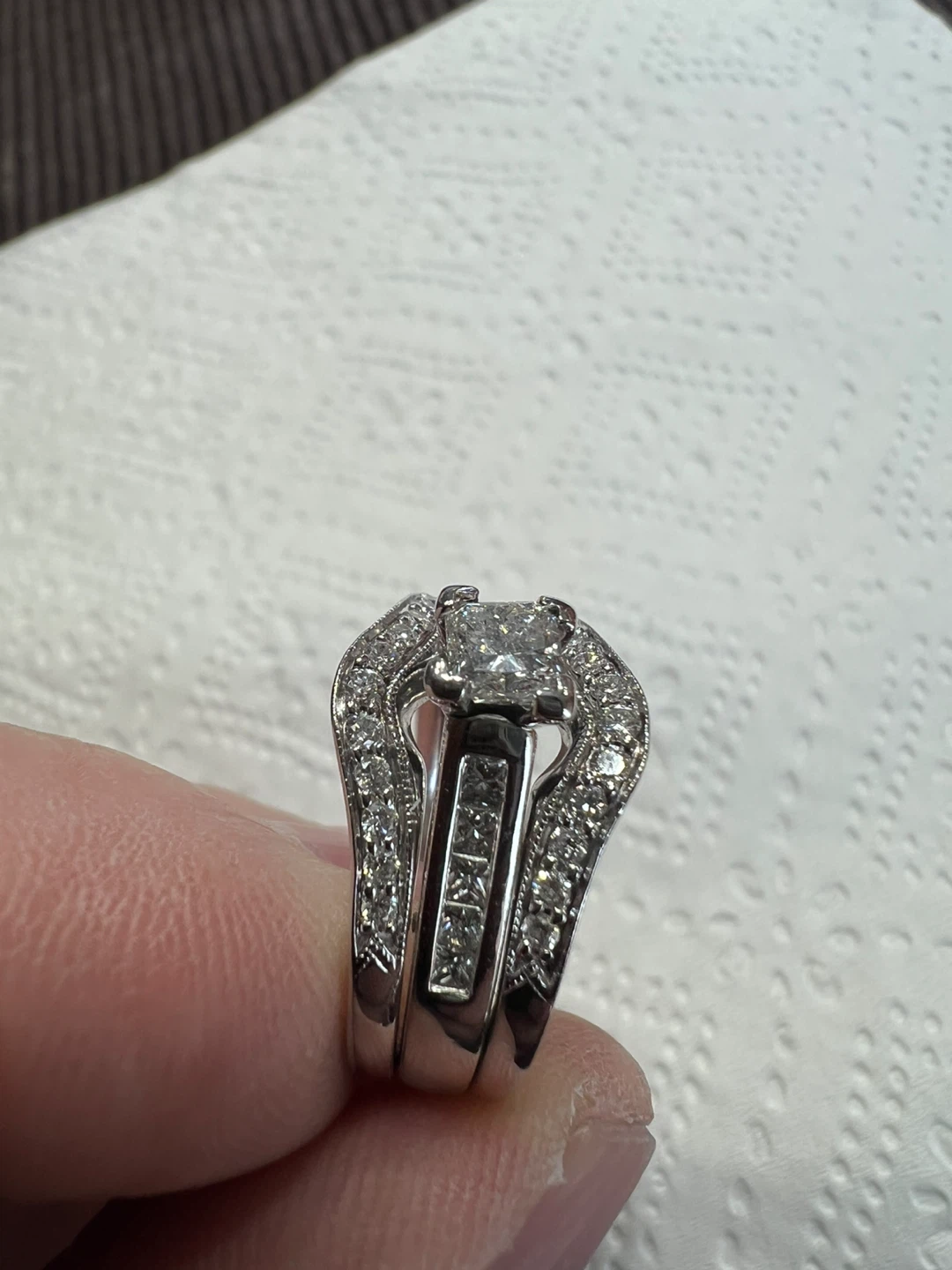 Diamond Wedding Ring - photo 5