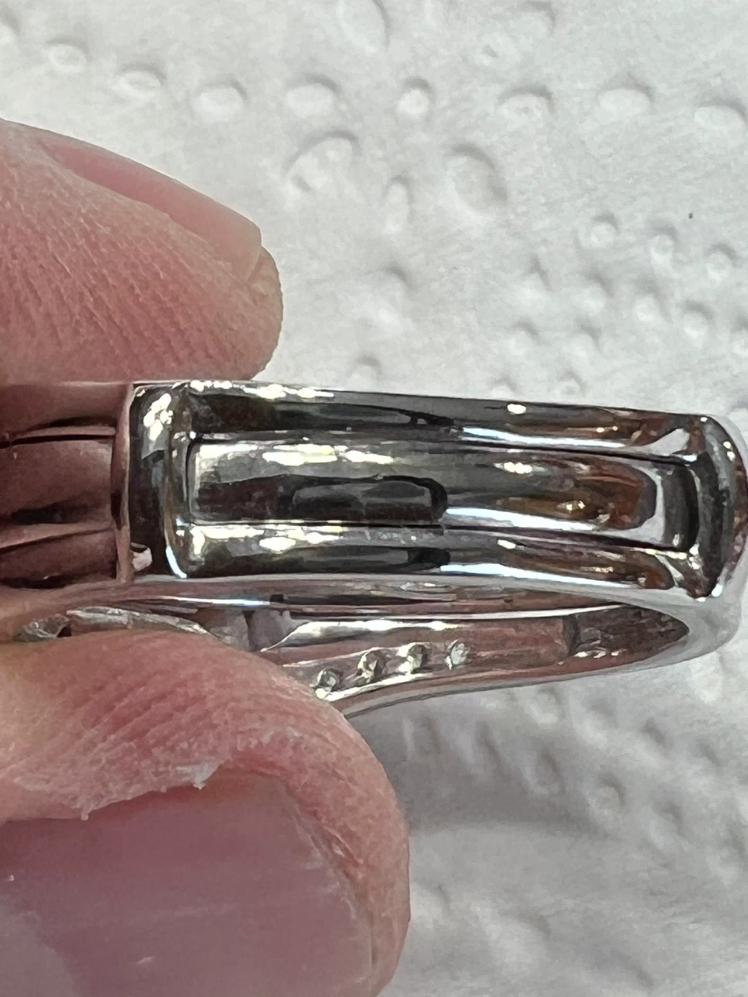 Diamond Wedding Ring - photo 3