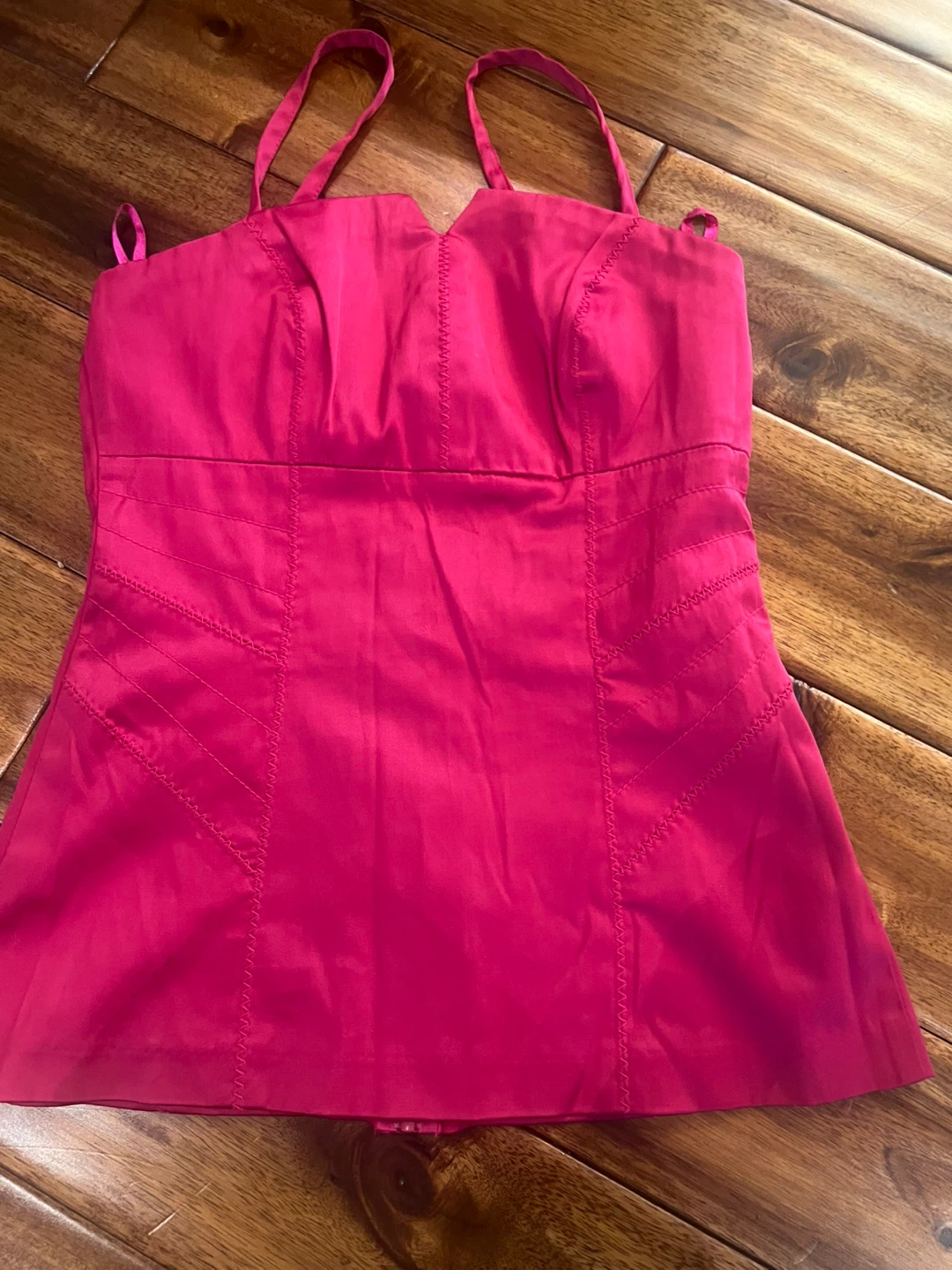 Dynamite Pink Strapless Top - photo 2