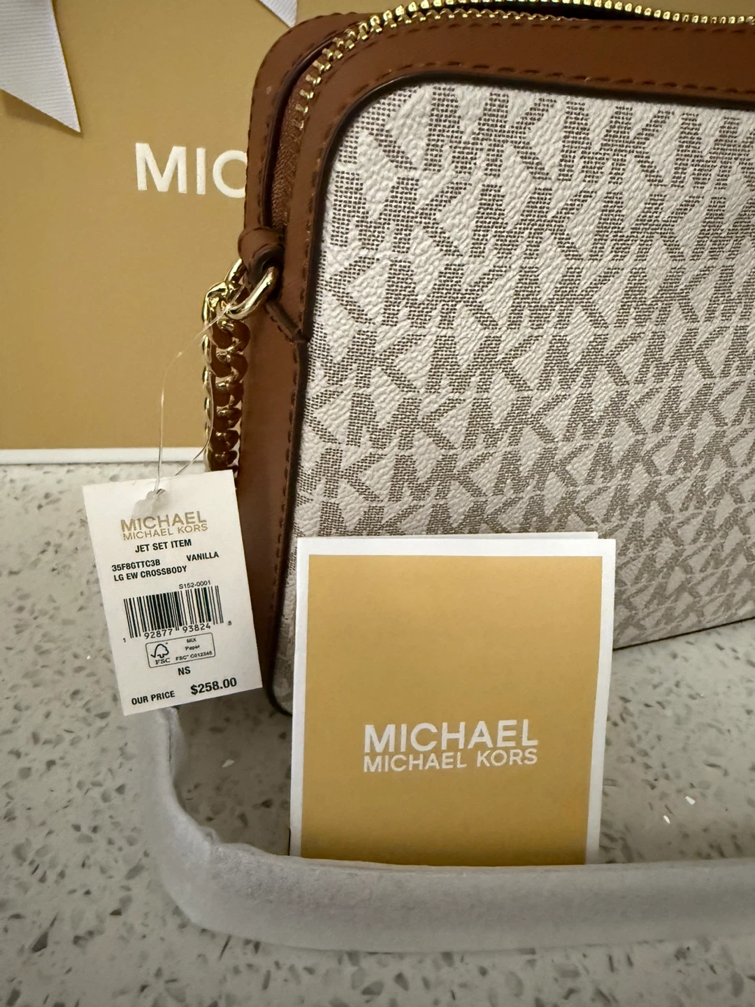 Michael Kors Crossbody Bag - Vanilla - photo 5