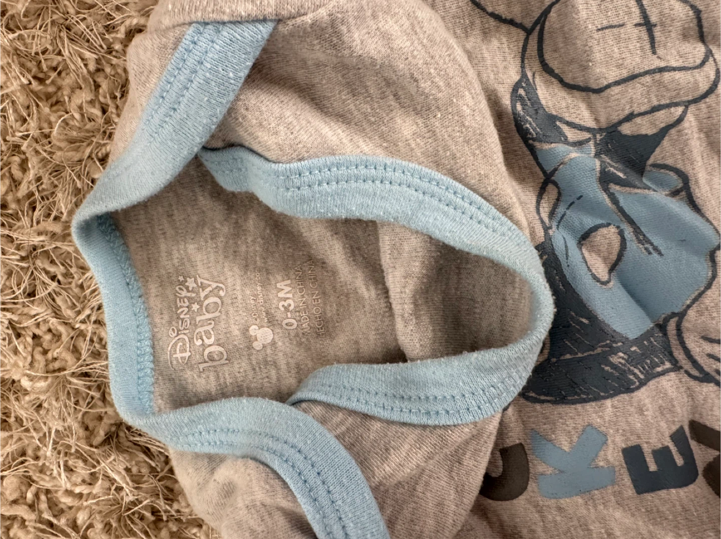 Disney Baby Mickey Mouse Onesie 0-3M - photo 2